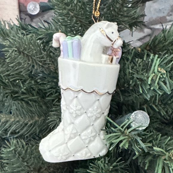 Lenox “My Christmas Wishes” Stocking Ornament – Exclusive Edition - Picture 1 of 8
